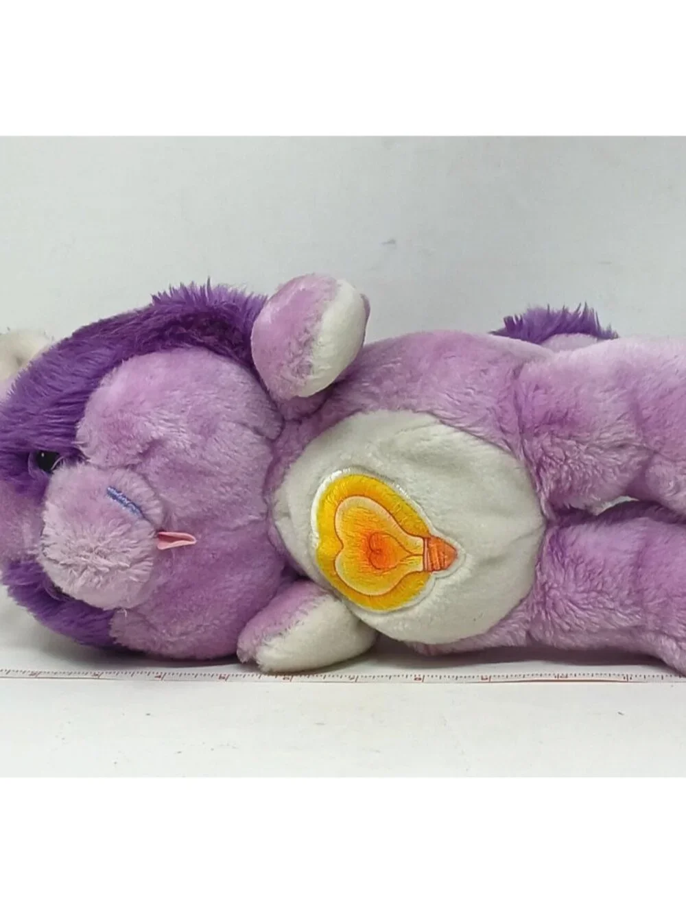 Vtg 1984 Care Bear Cousins Bright Heart Raccoon Plush 13